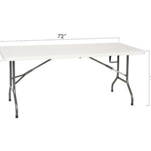 Foulding Table 6Ft $10